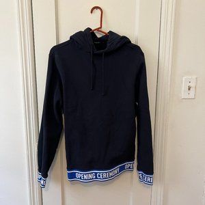 Opening Ceremony Elastic Logo Black Sweater